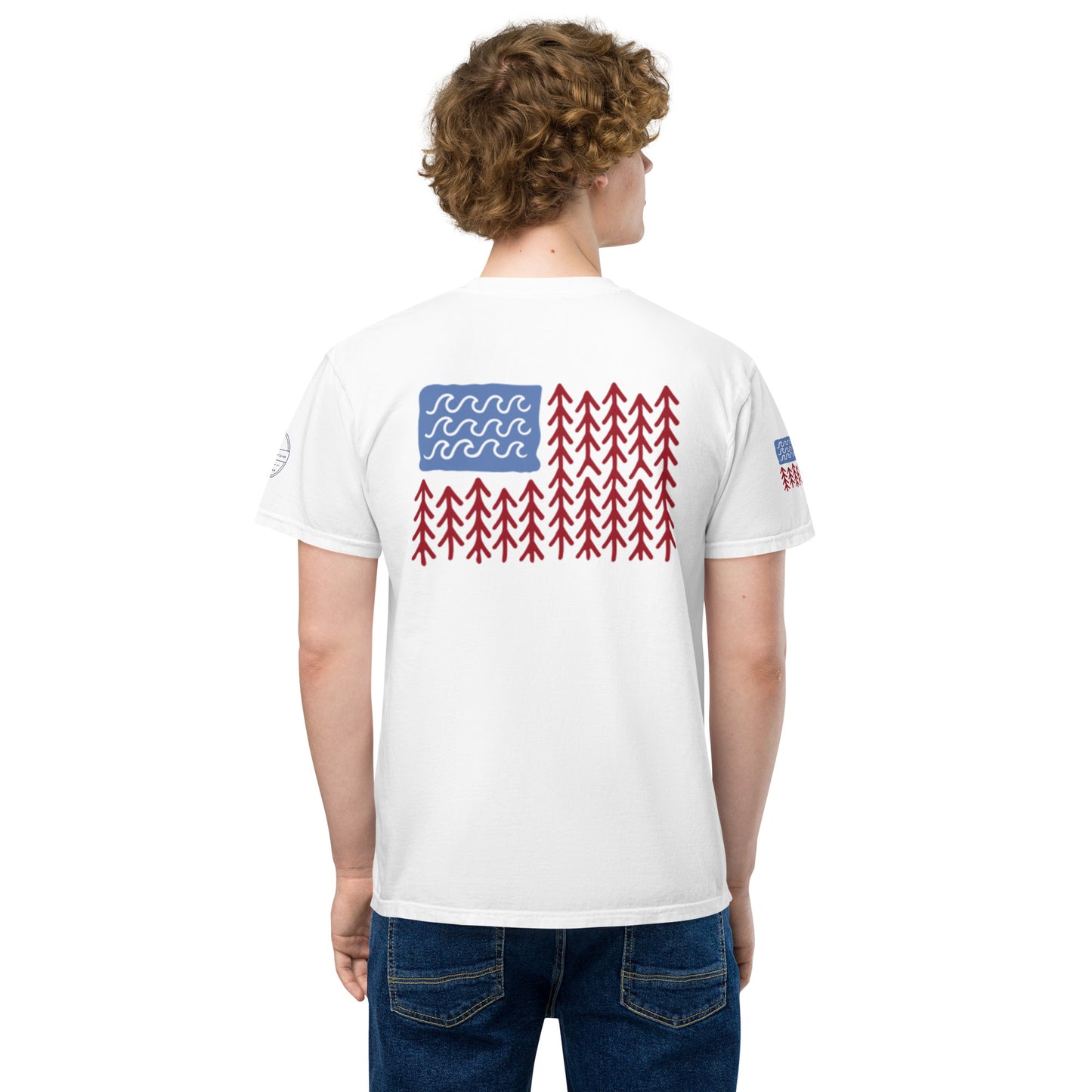 Unisex Sunshine Lasso pocket FLAG t-shirt