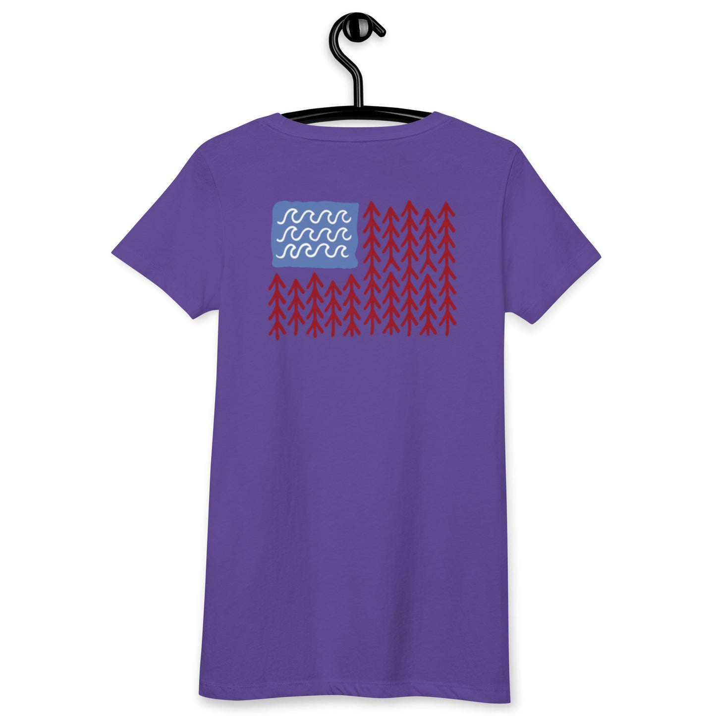 Women’s fitted Sunshine Lasso FLAG t-shirt