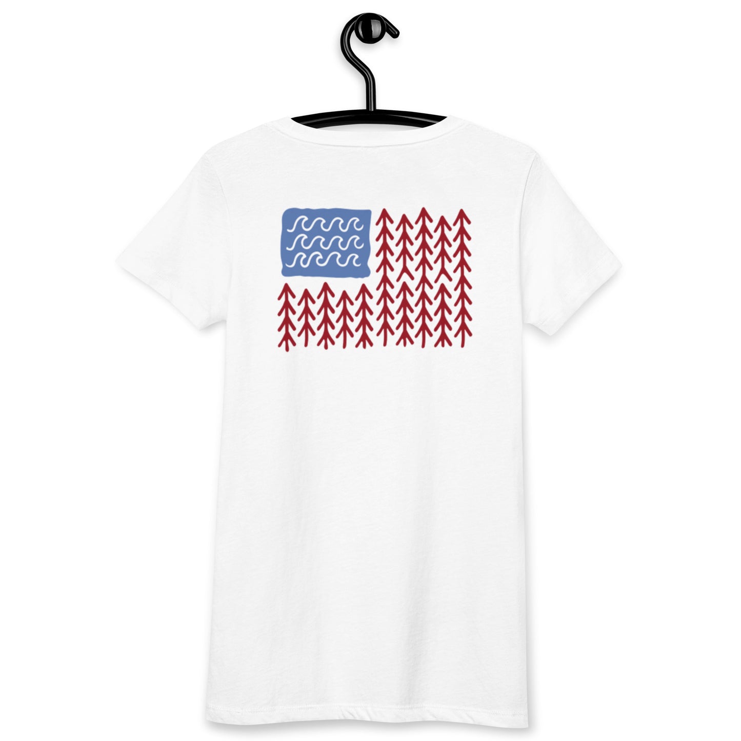 Women’s fitted Sunshine Lasso FLAG t-shirt